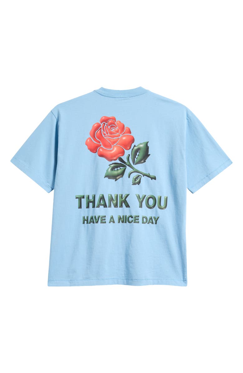 MARKET Have a Nice Day 3D Cotton Graphic T-Shirt, Alternate, color, Blue