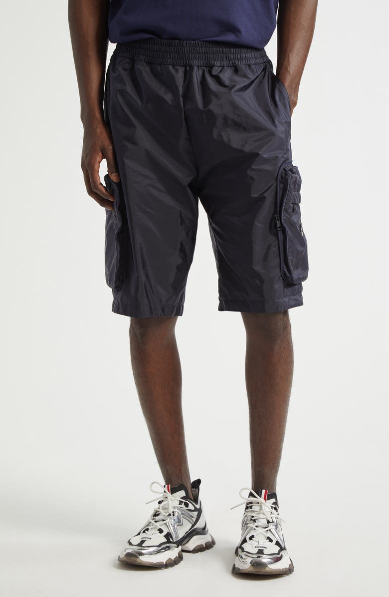 Moncler Genius x Mercedes-Benz by Nigo Logo Patch Cargo Shorts, Main, color, 