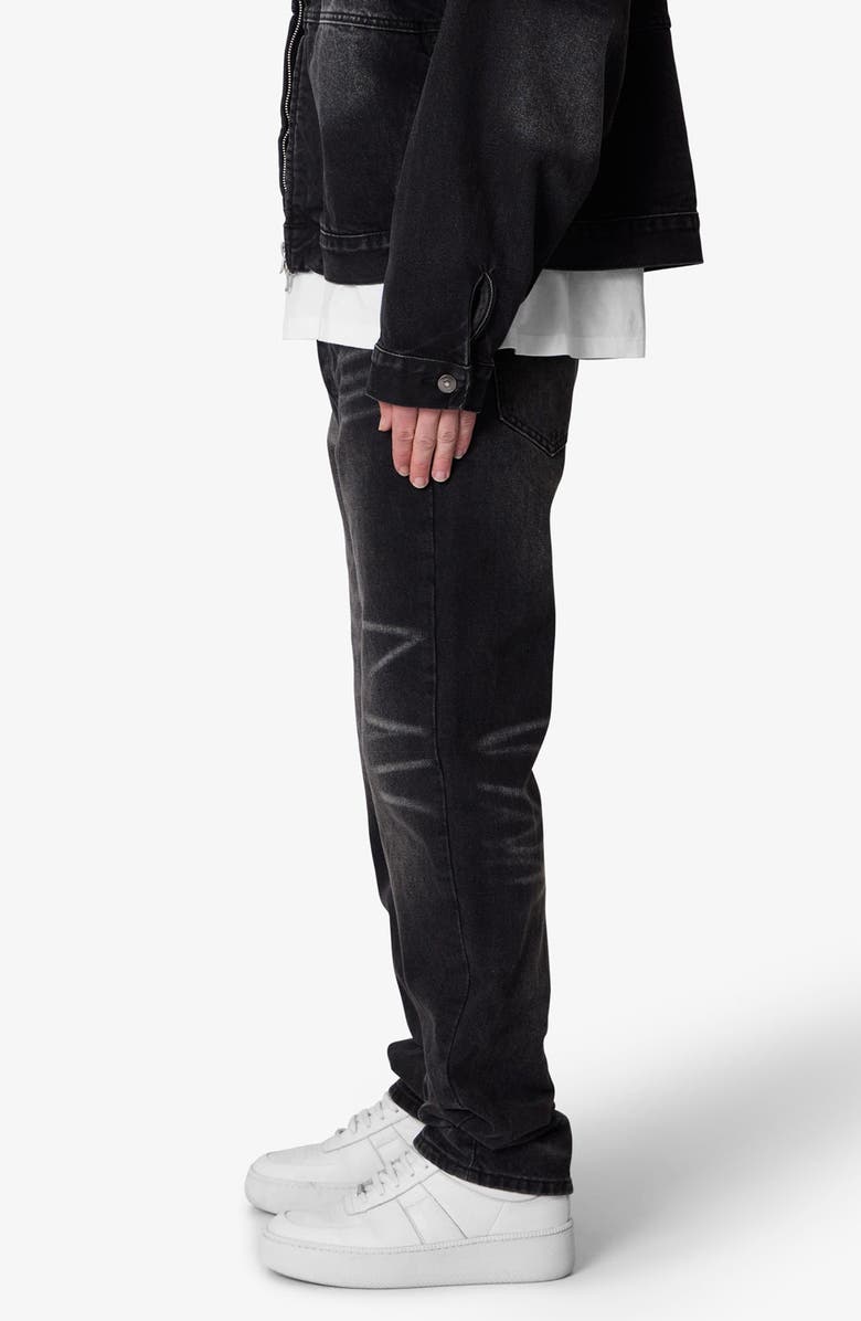 mnml V724 Baggy Chore Jeans, Alternate, color, Washed Black