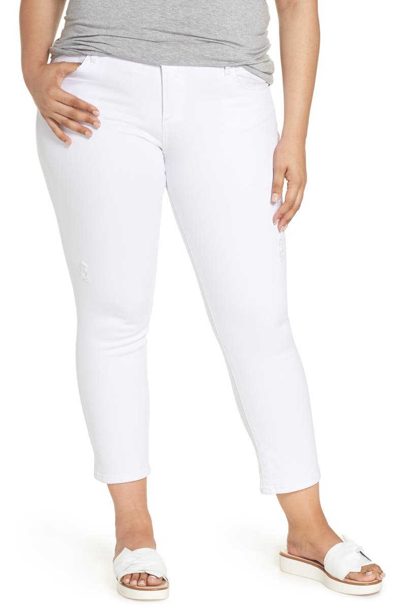 KUT from the Kloth Catherine Straight Leg Ankle Jeans, Main, color, 