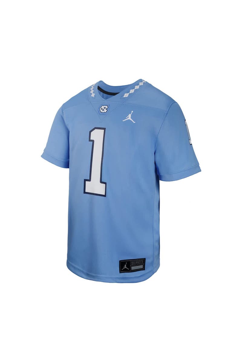 Jordan Brand Toddler Jordan Brand #1 Light Blue North Carolina Tar Heels Untouchable Replica Game Jersey, Alternate, color, Light Blue