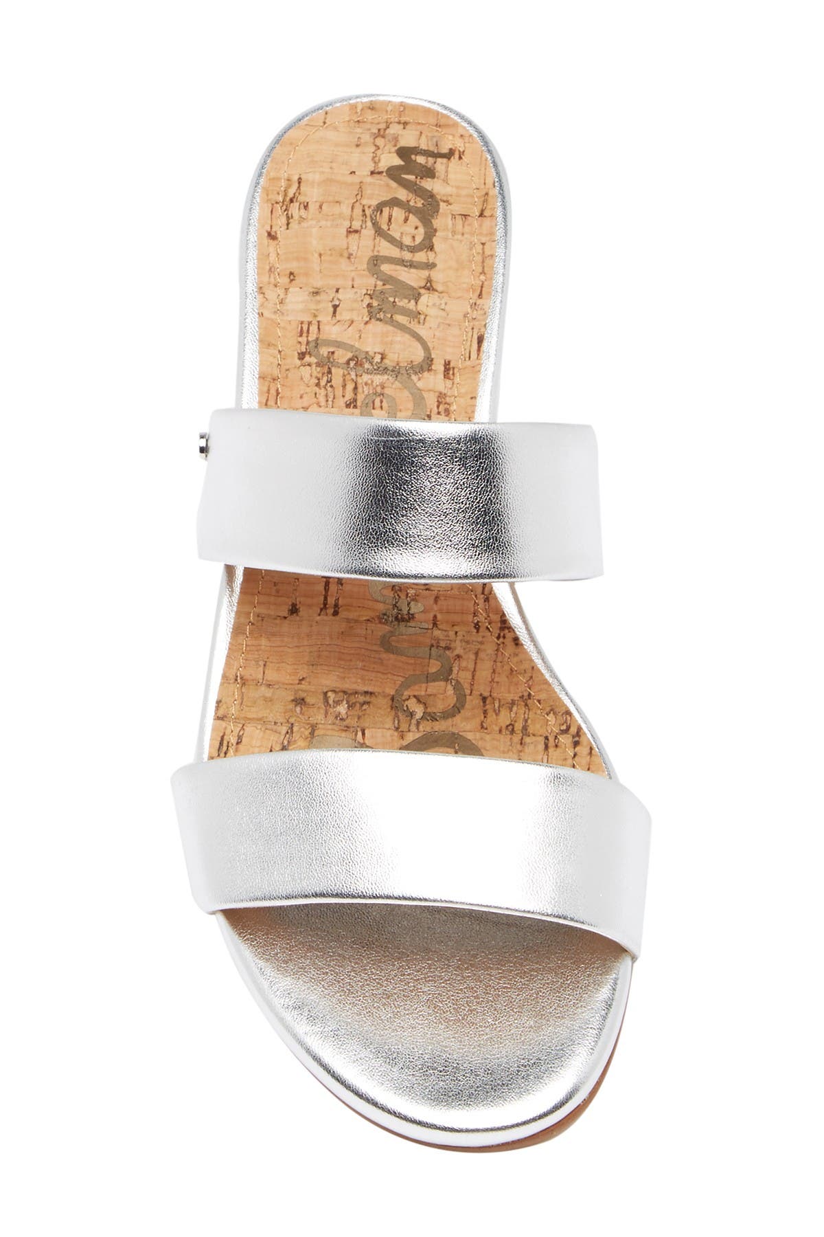 Sam Edelman Lanelle Metallic Slide Sandal, Alternate, color, 