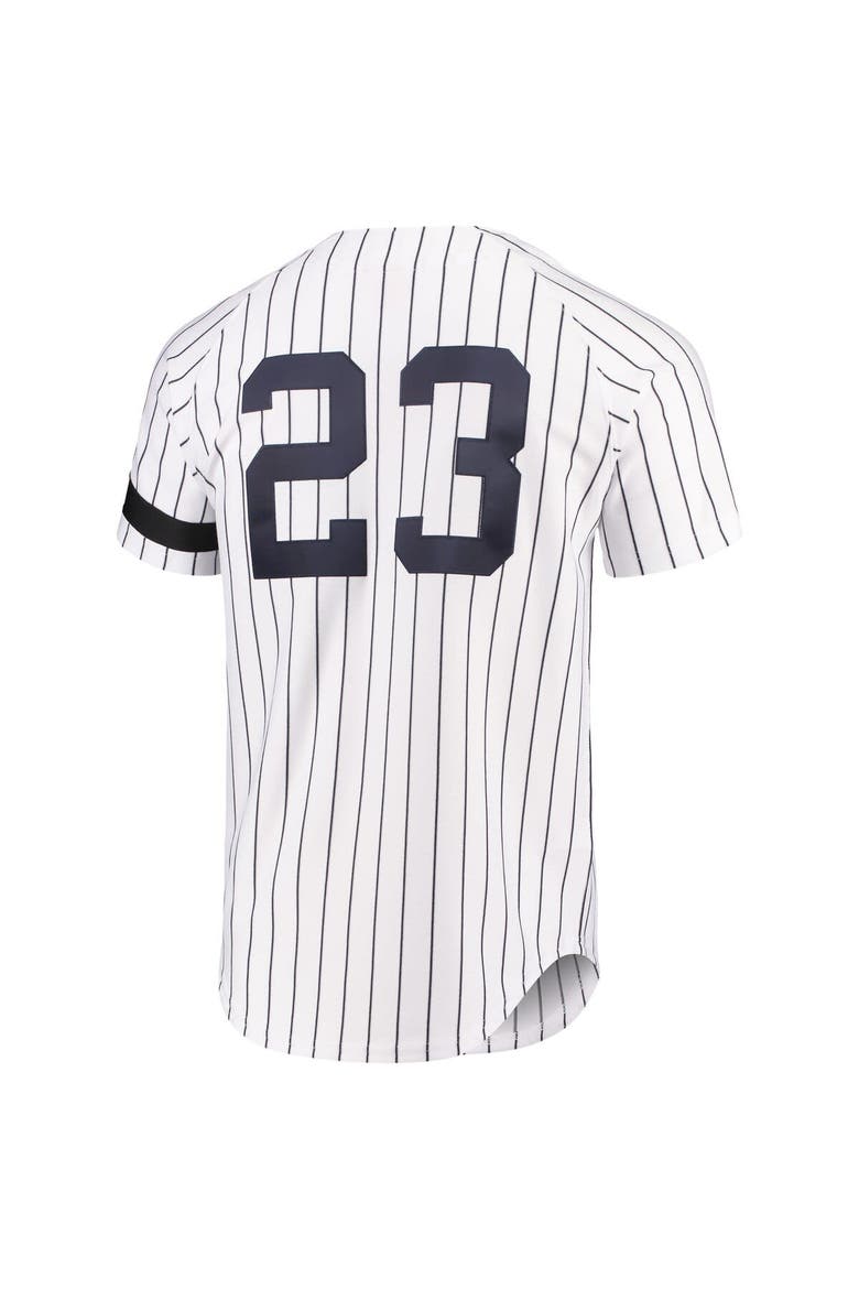 Don Mattingly New York Yankees Mitchell & Ness Cooperstown Collection Authentic Jersey - White, Alternate, color, White