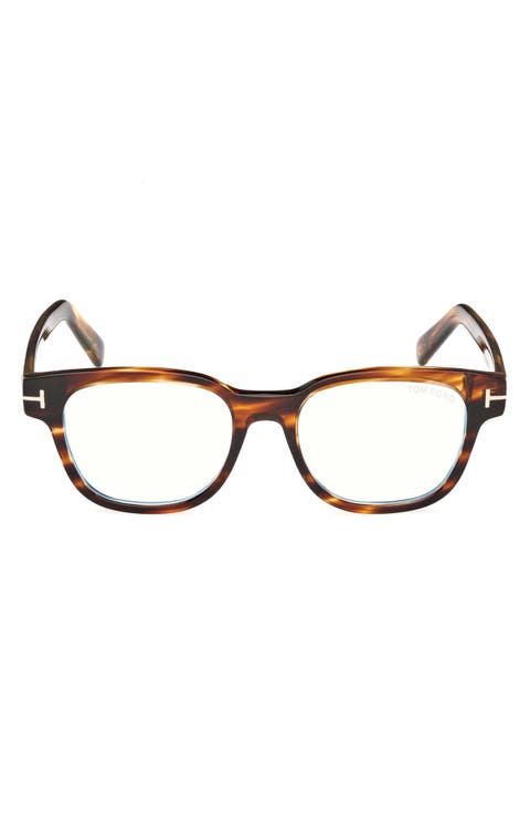 50mm Square Blue Light Blocking Glasses