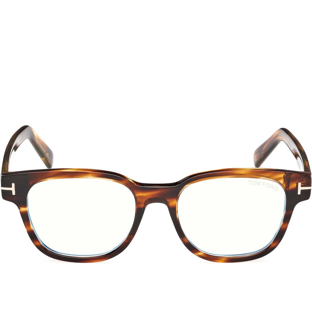 Tom Ford 50mm Square Blue Light Blocking Glasses