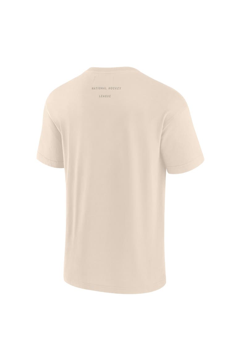 Men's Fanatics Cream NHL Elements Weathered Tonal Future Ground T-Shirt, Alternate, color, Cream