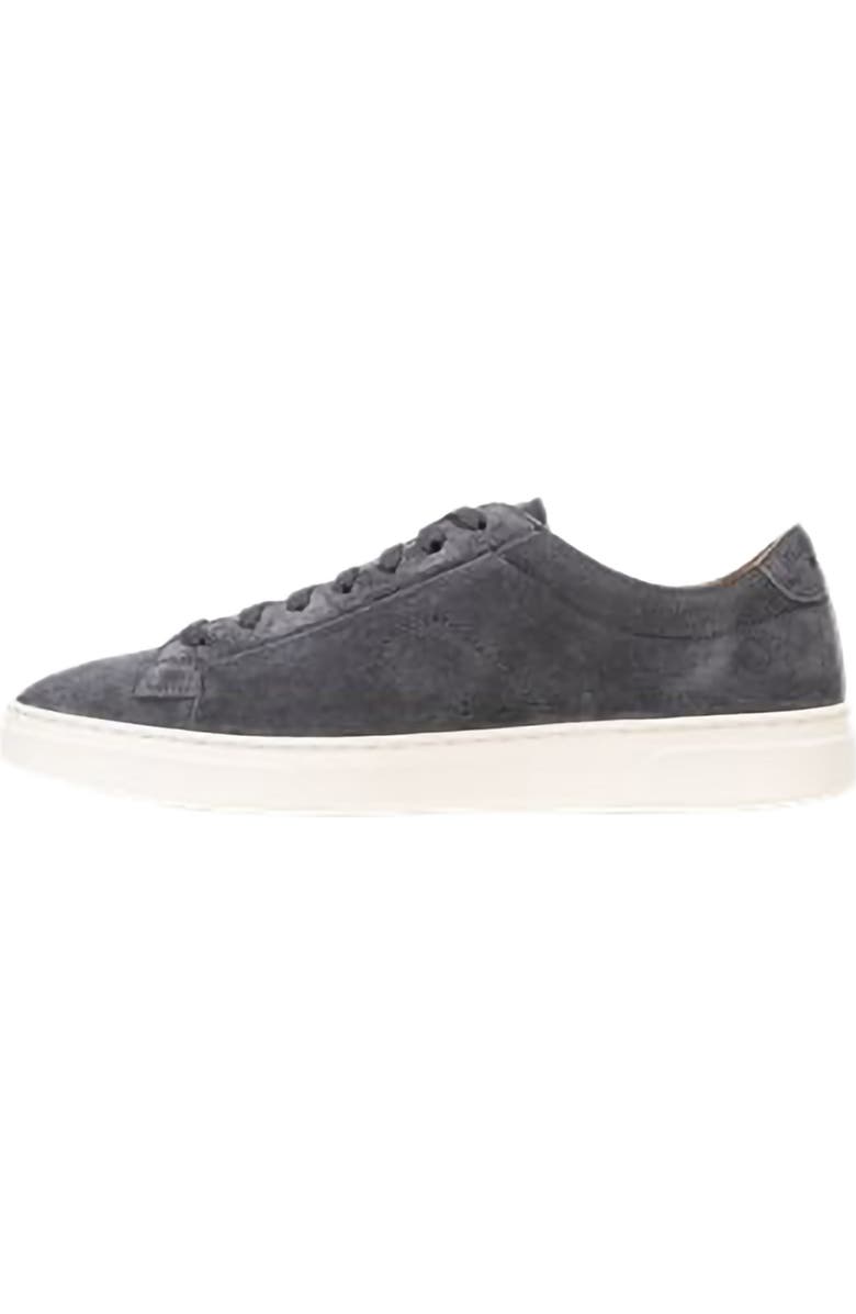 BOSS Kieran Suede Low Top Sneaker, Alternate, color, Dark Grey Suede