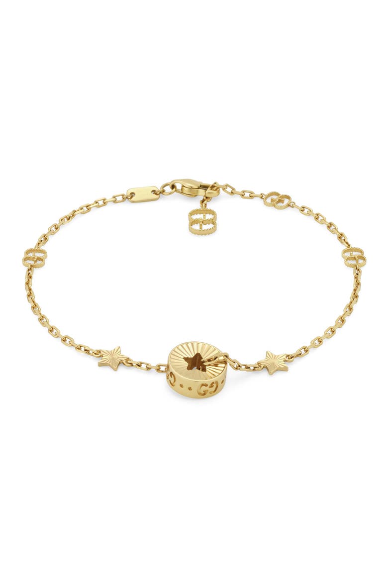 Icon Star Bracelet, Main, color, 18K YELLOW GOLD