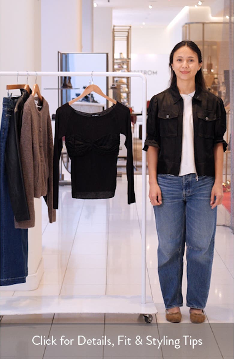 Hailey Off the Shoulder Lace Bandeau Top, sales video thumbnail