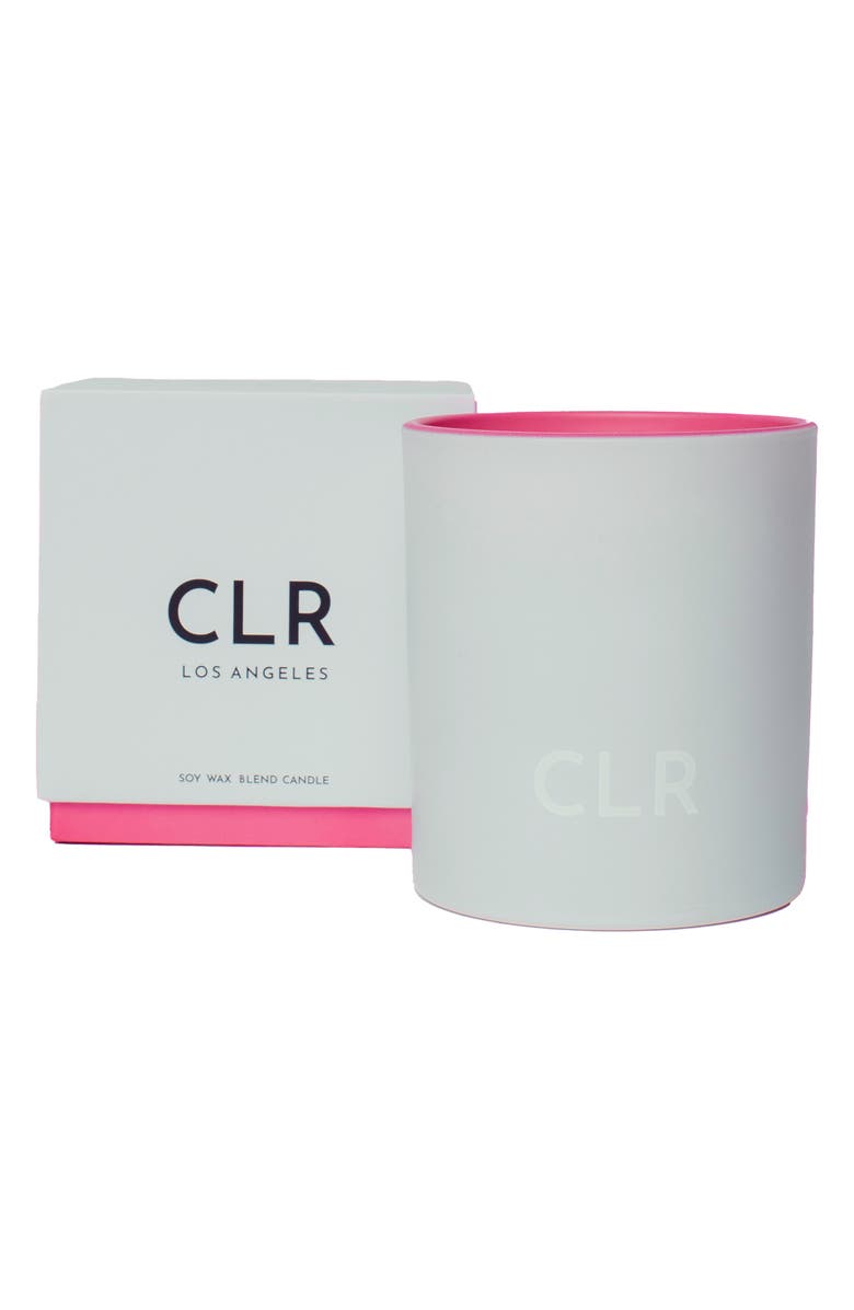CLR Pink Scented Candle, Main, color, Pink