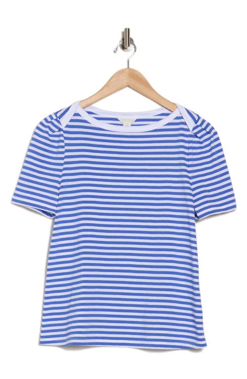 CASLON CASLON® STRIPE ENVELOPE NECK KNIT TOP 