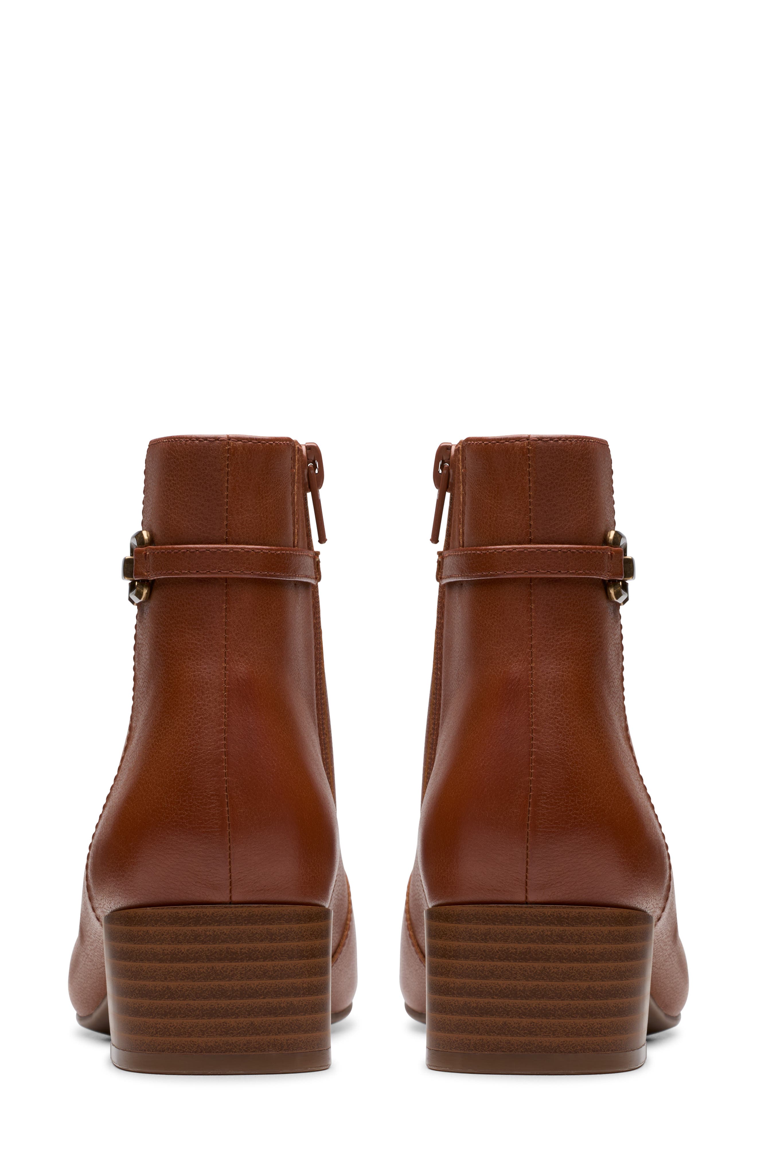 Iridessa Air Ankle Boot - Wide Width Available, Alternate, color, DARK TAN LEATHER