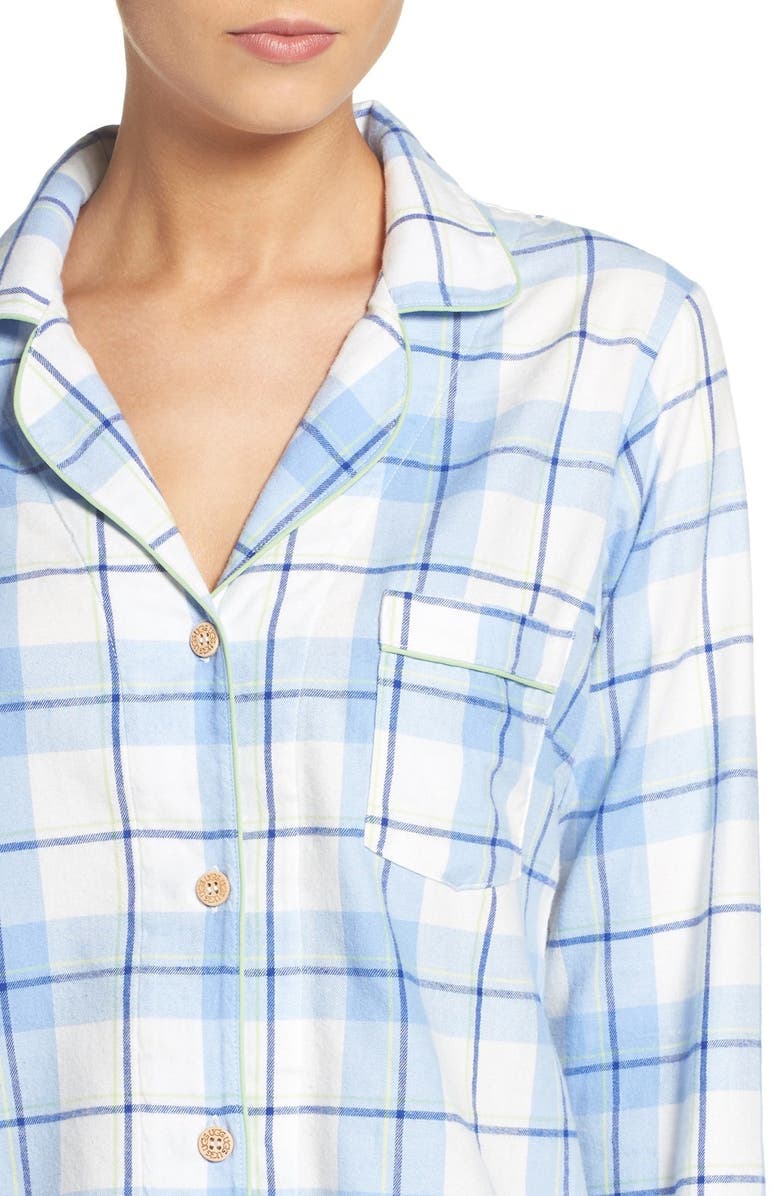 UGG<sup>®</sup> 'Raven' Plaid Cotton Pajamas, Alternate, color, 