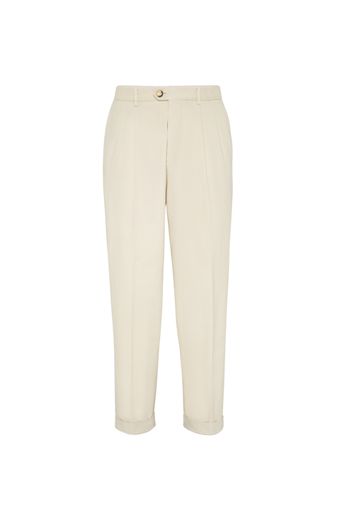 Gabardine trousers