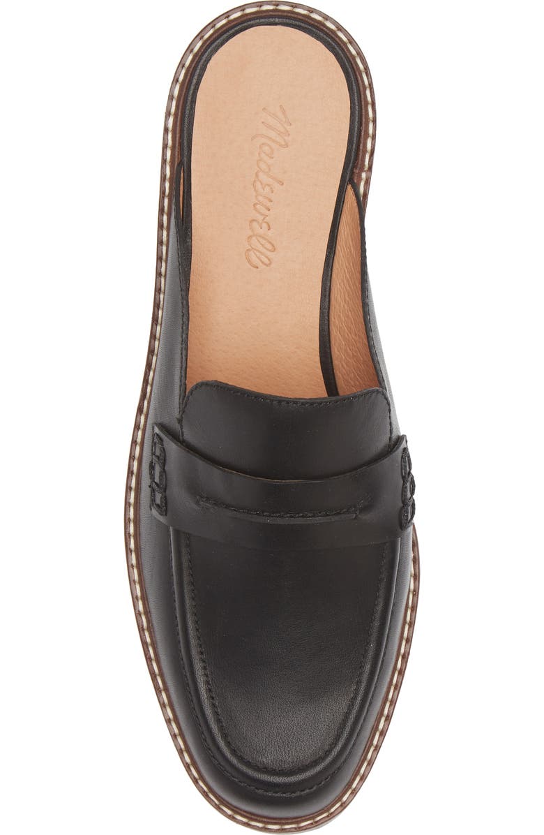Madewell Lug Sole Loafer Mule, Alternate, color,