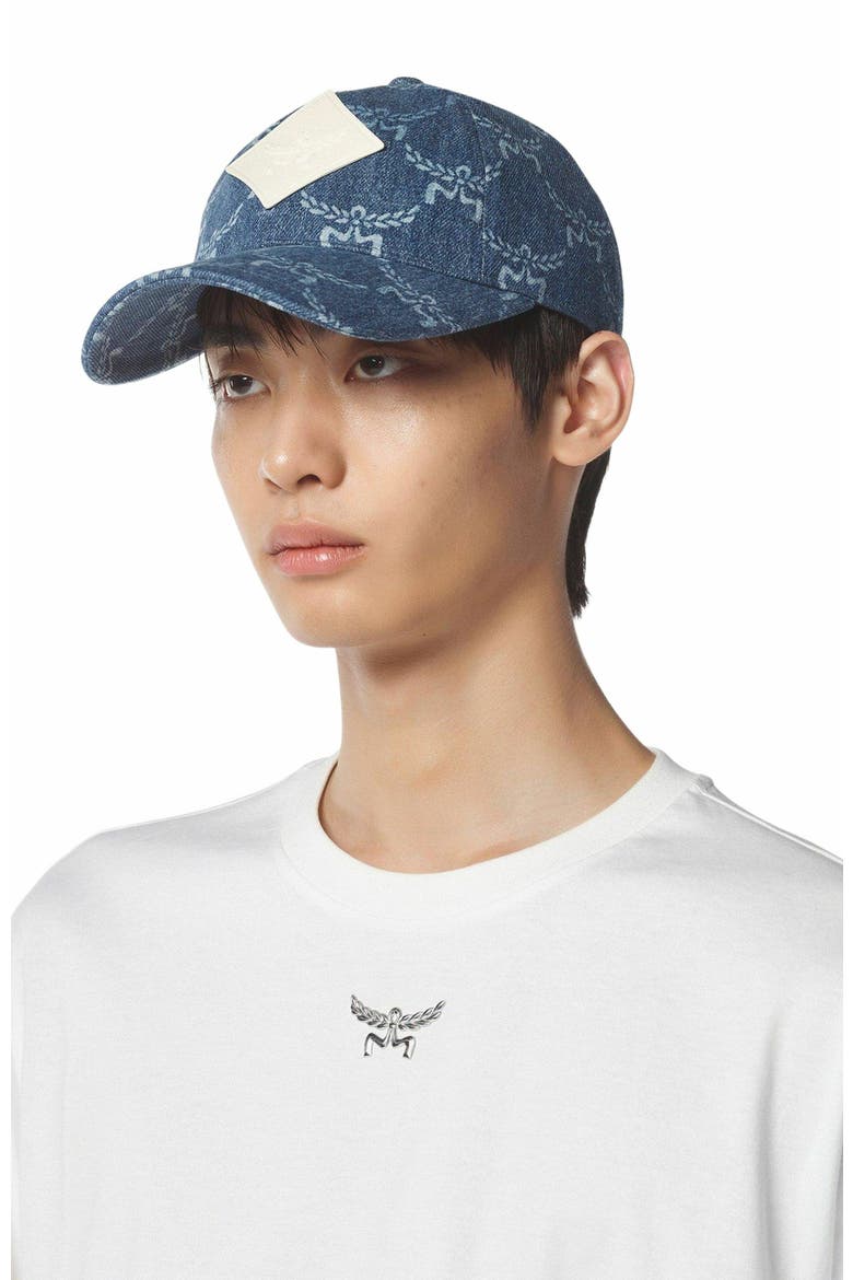 Lauretos Denim Cap, Alternate, color, Electric Lilac