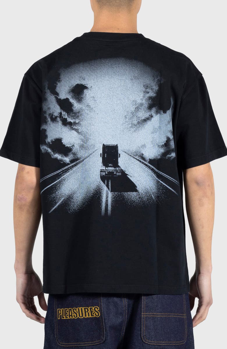 PLEASURES Truck Heavyweight Graphic T-Shirt, Alternate, color, 