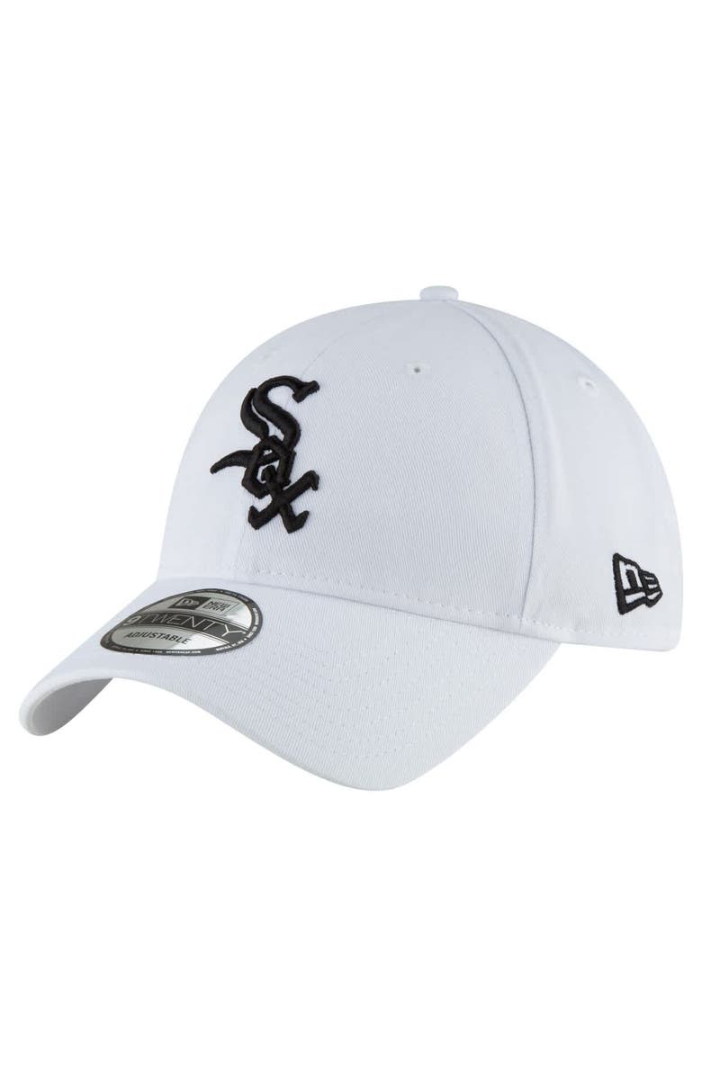 New Era Men's New Era White Chicago White Sox 125th Anniversary 9TWENTY Adjustable Hat, Alternate, color, White
