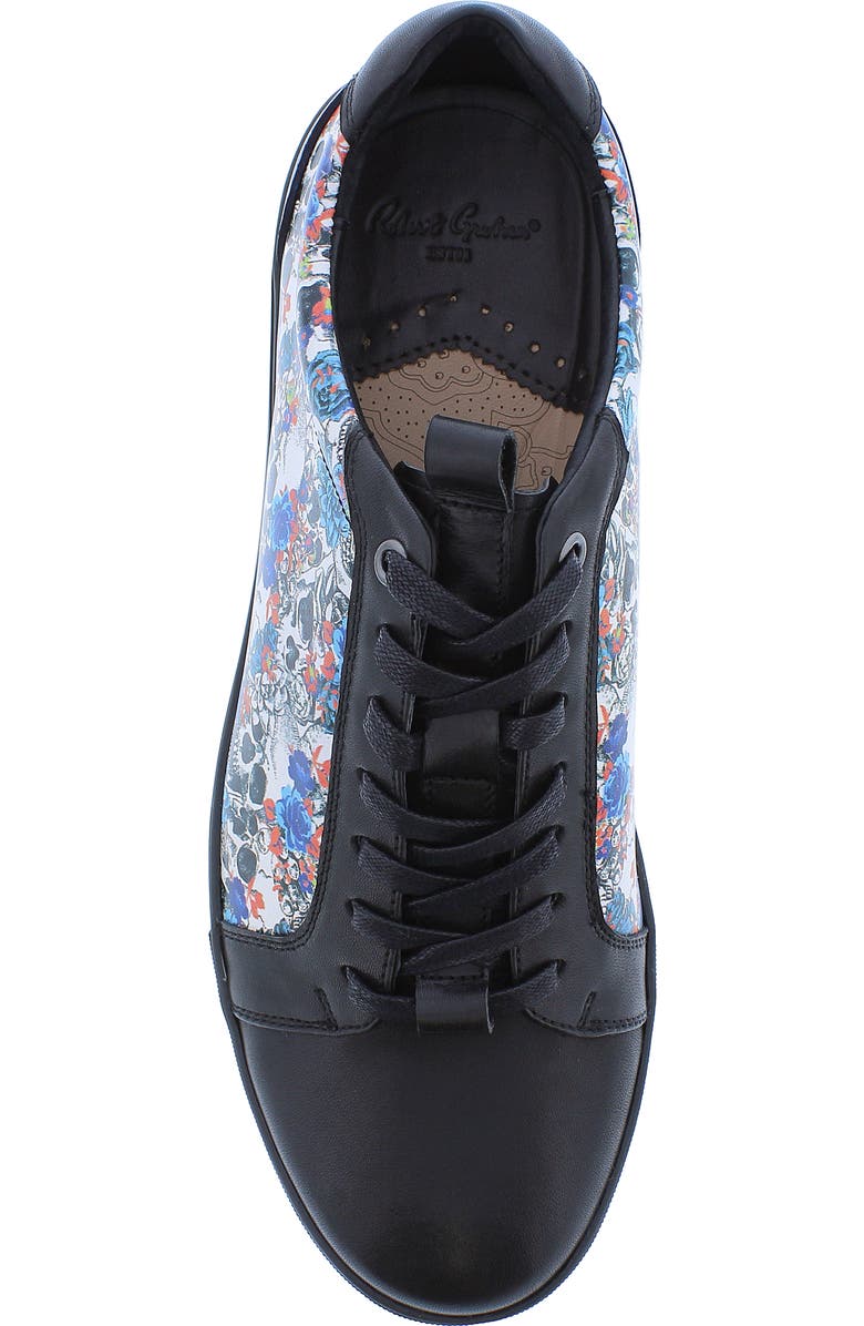 Robert Graham Alexander Leather Sneaker, Alternate, color,