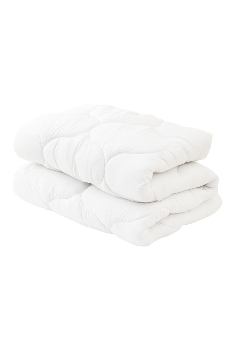 Ultrasoft Microfiber Mattress Topper, Main, color, WHITE