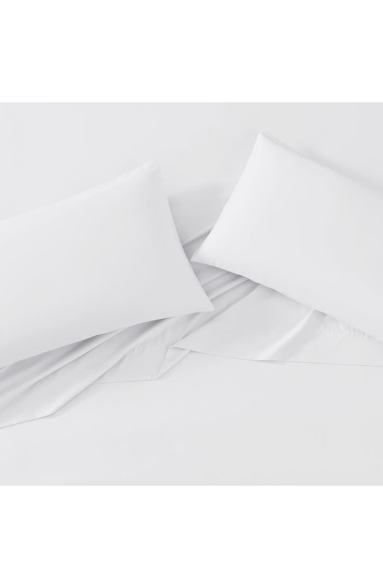 Laura Ashley Solid Sheet Set, Alternate, color, White