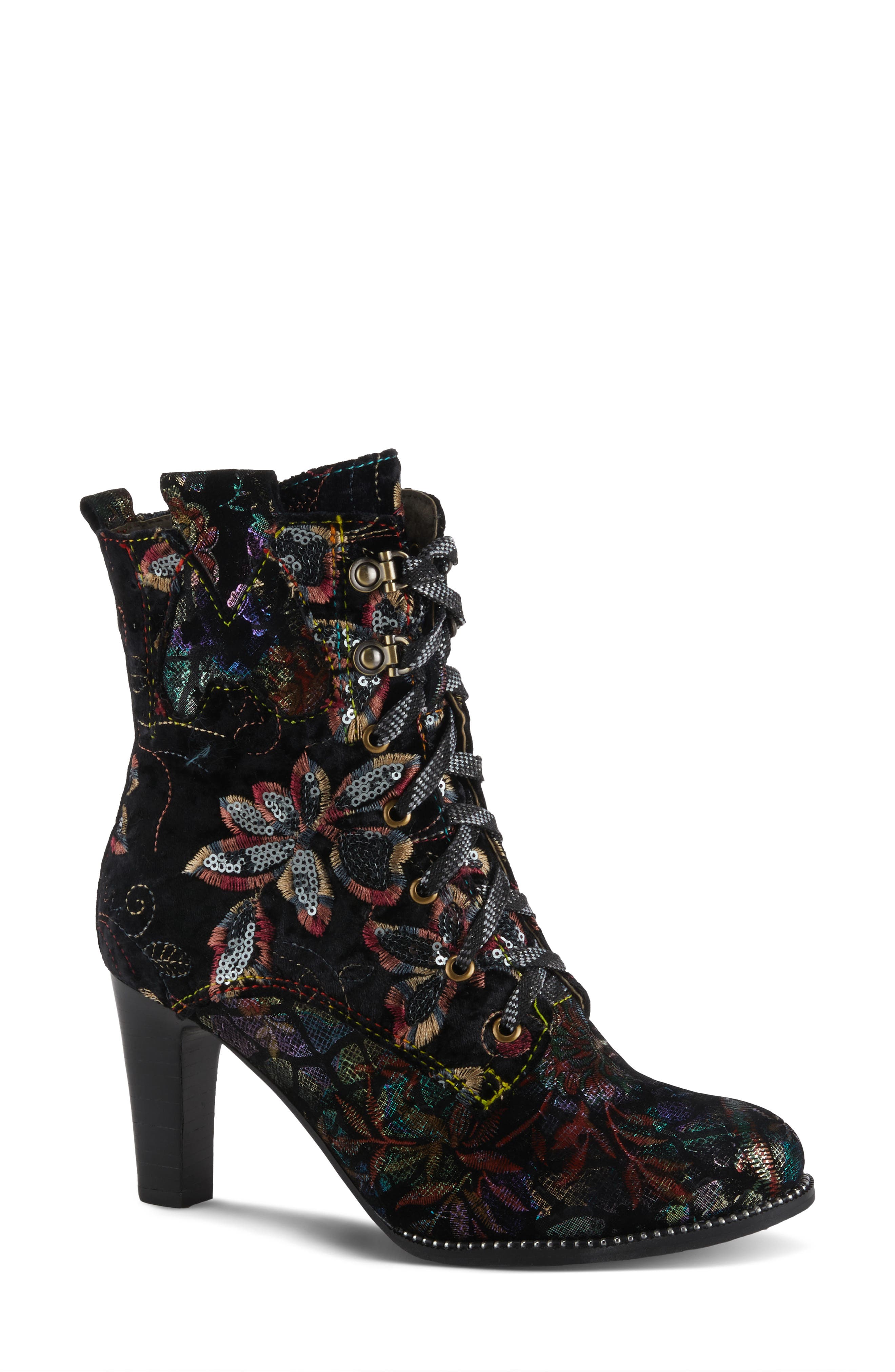 L'Artiste by Spring Step Glisten Bootie, Main, color, 