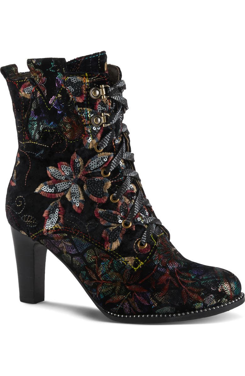 L'Artiste by Spring Step Glisten Bootie, Main, color,