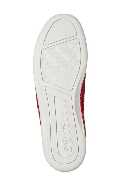 Shop Easy Spirit Ap2 Sneaker In Medium Red