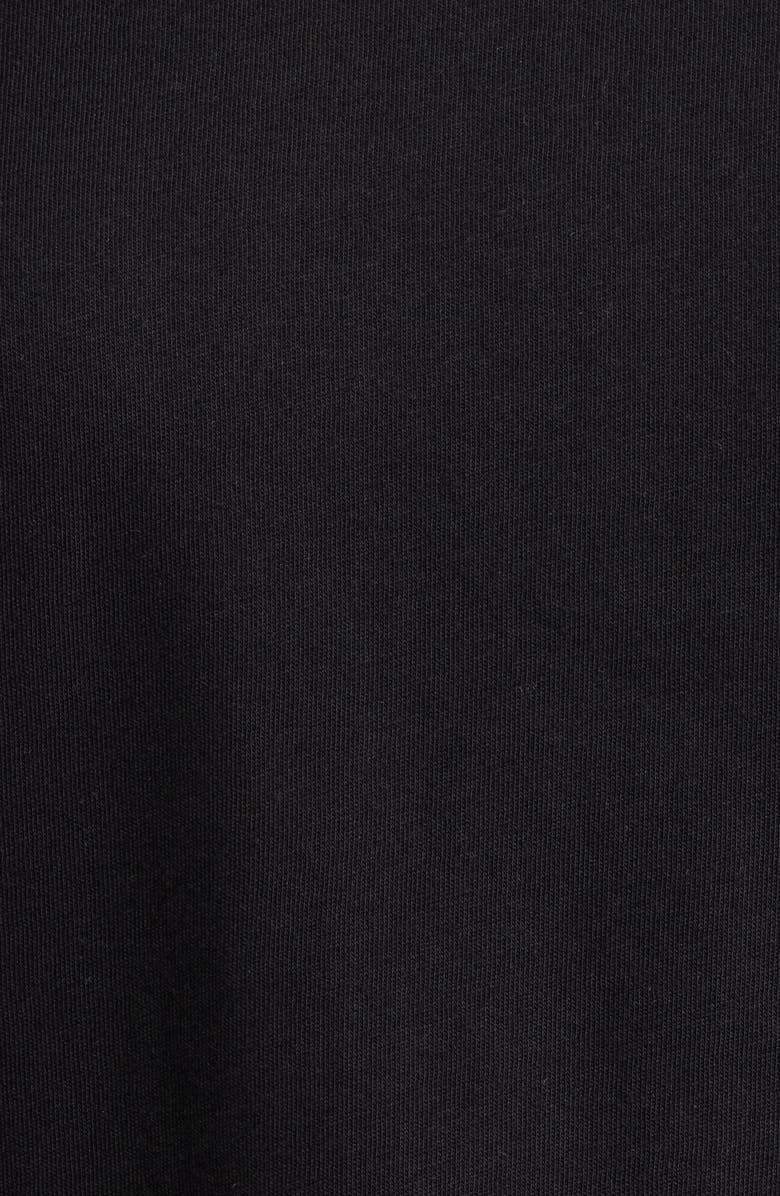 & Other Stories Crewneck T-Shirt, Alternate, color, Black Dark