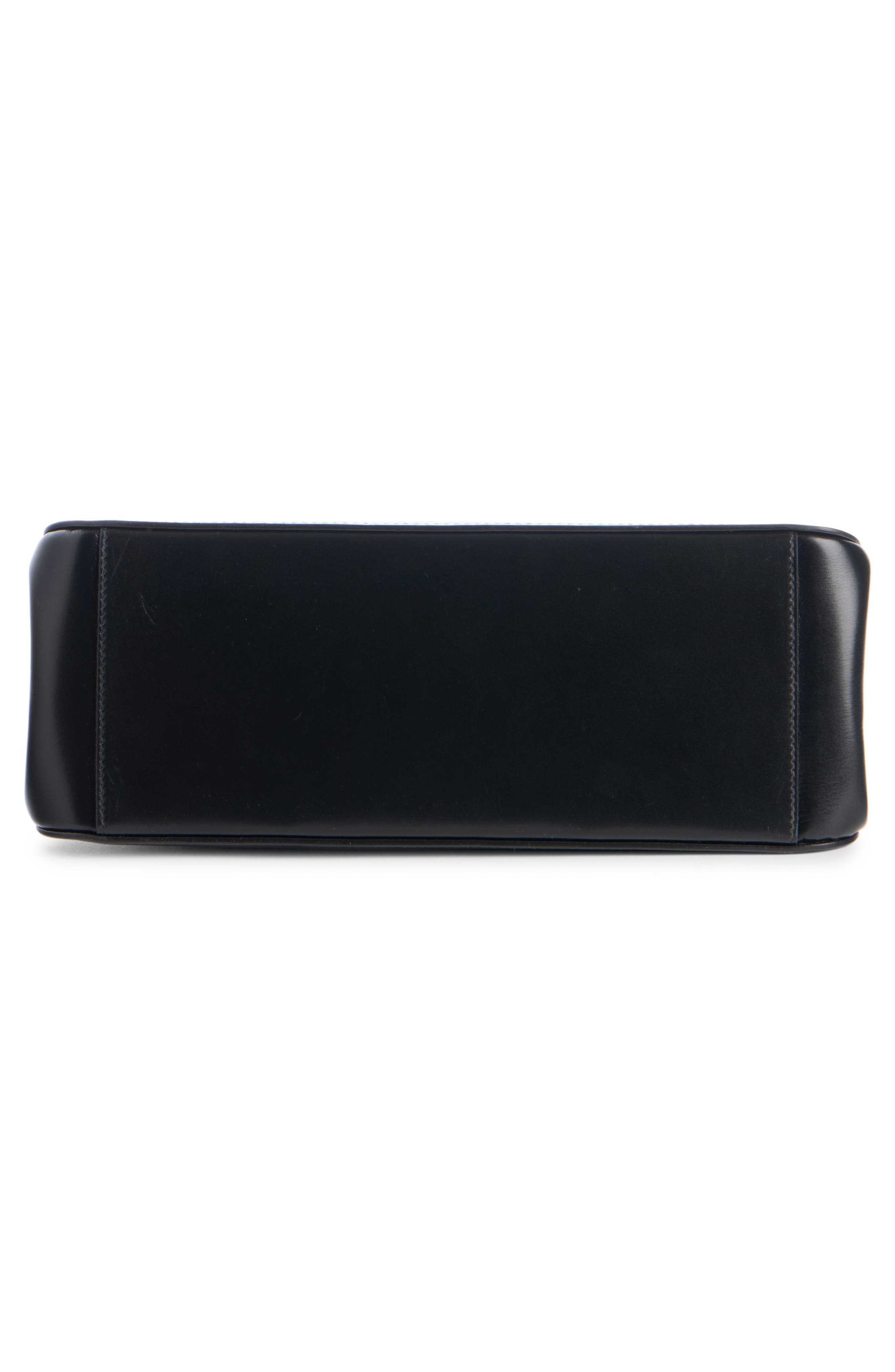 Givenchy Large Pinch Leather Top Handle Bag, Alternate, color, 001-Black