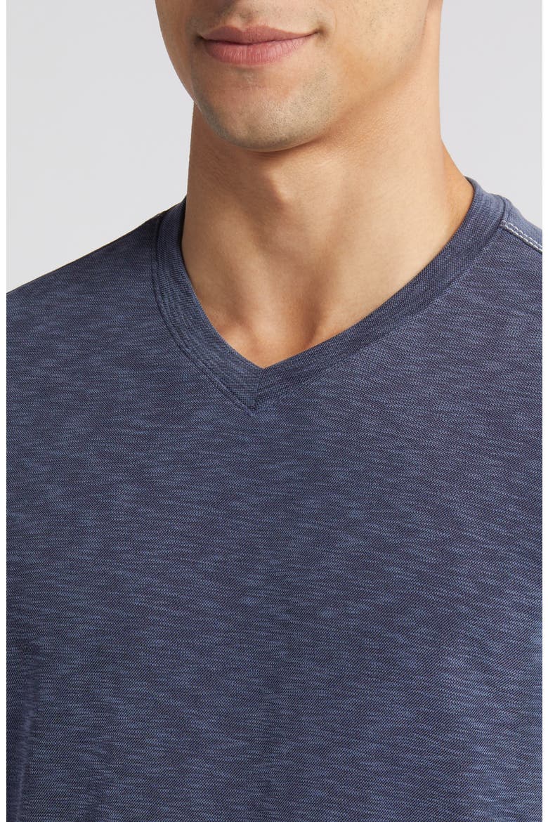 Vintage Slub V-Neck T-Shirt, Alternate, color, NAVY