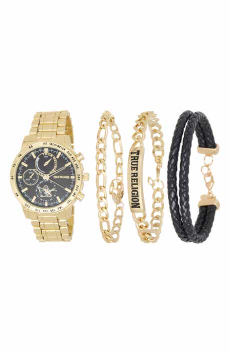 4-Piece Watch and Bracelet Set