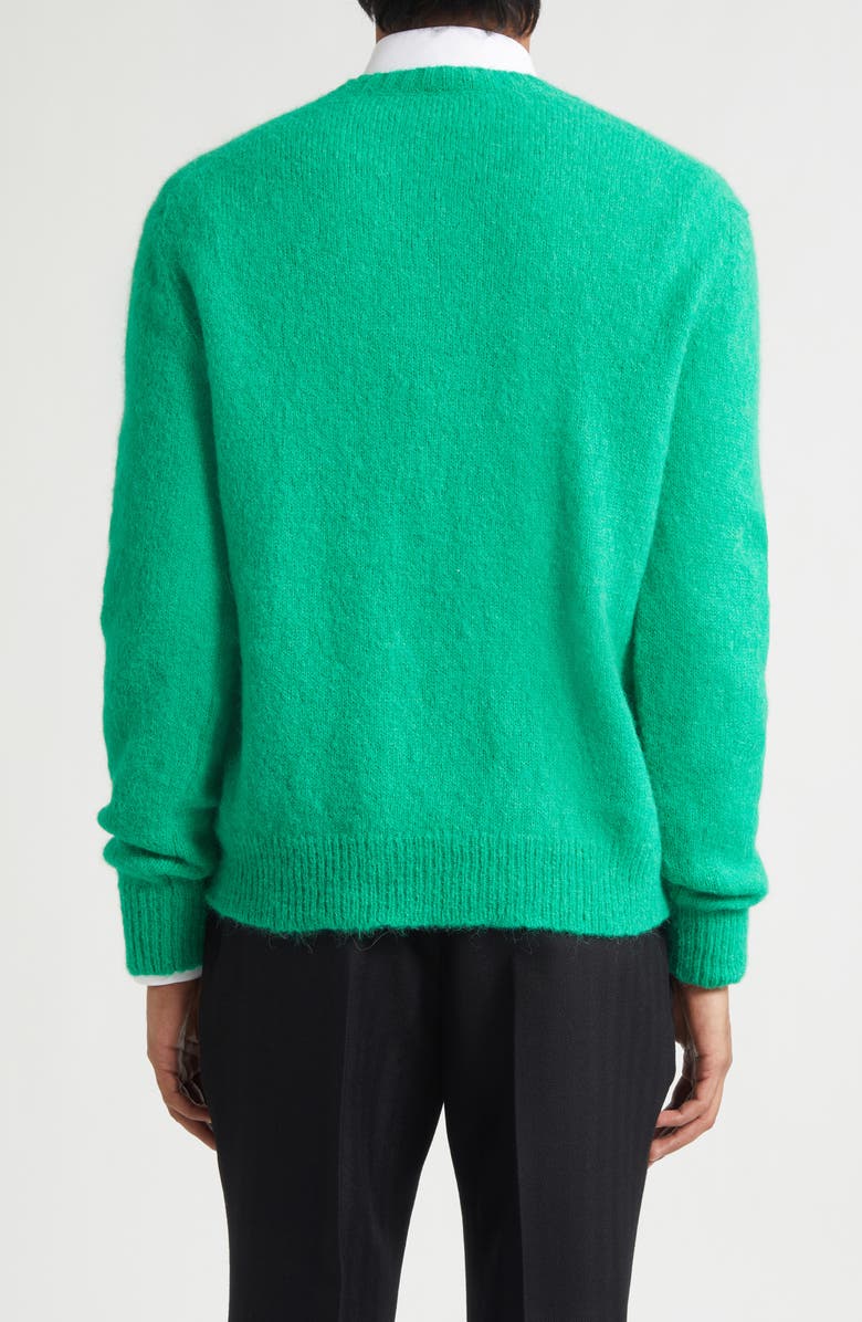 TOM FORD Alpaca Blend Crewneck Sweater, Alternate, color, Bright Green