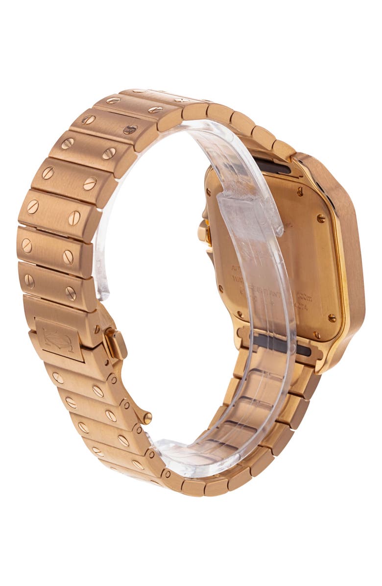 Watchfinder & Co. Cartier Preowned Santos de Cartier Bracelet Watch, 35mm, Alternate, color,