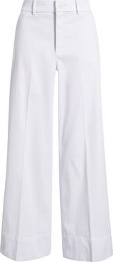 SPANX® SPANXsupersmooth™ Stretch Twill Wide Leg Pant | Nordstrom