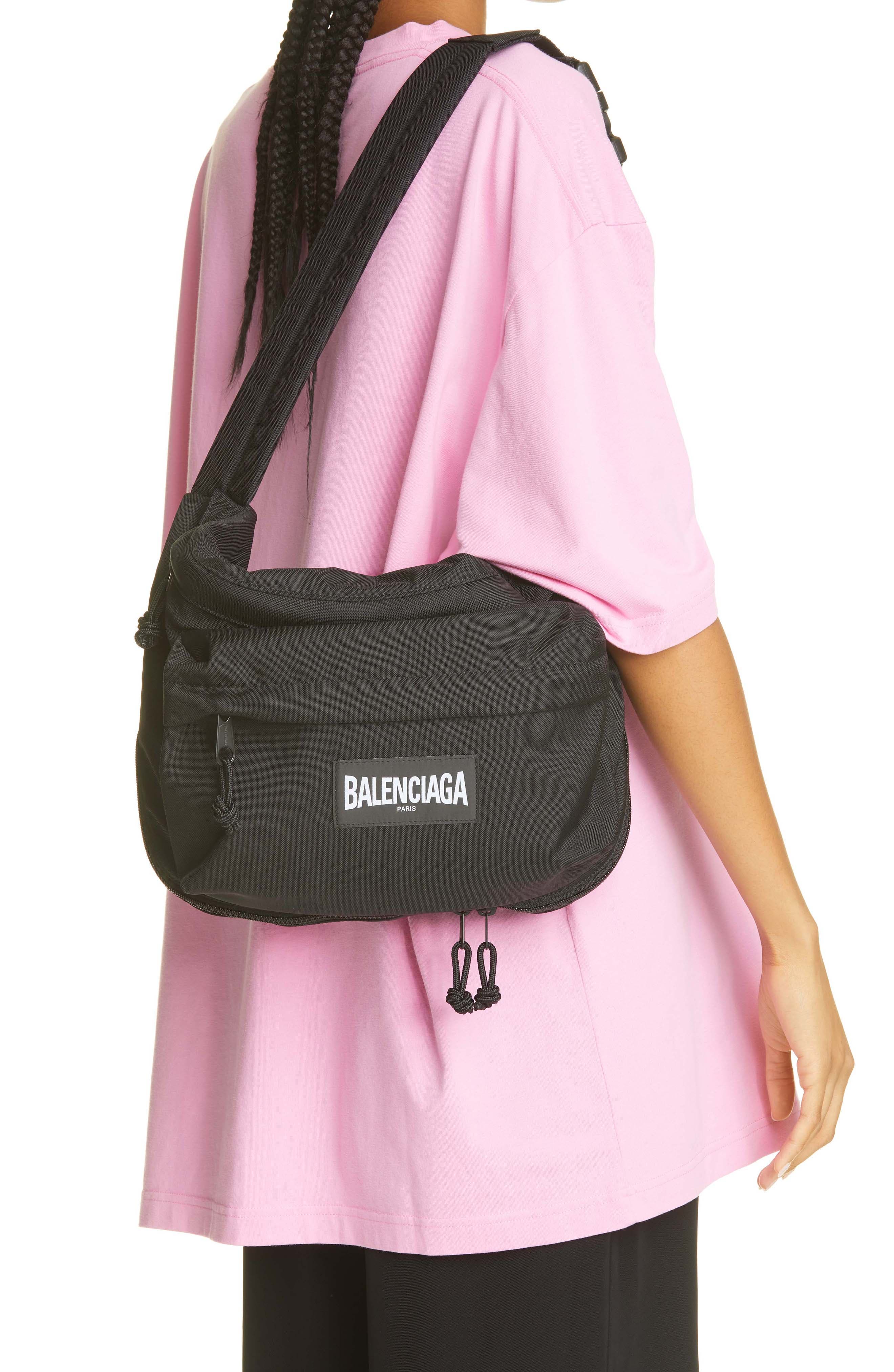 Balenciaga Transformer Packable Crossbody Bag Track Jacket, Alternate, color, 