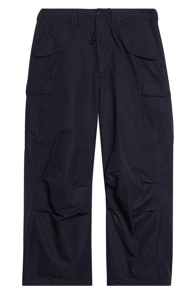 Military Cotton & Nylon Oxford Cargo Pants, Alternate, color, NAVY