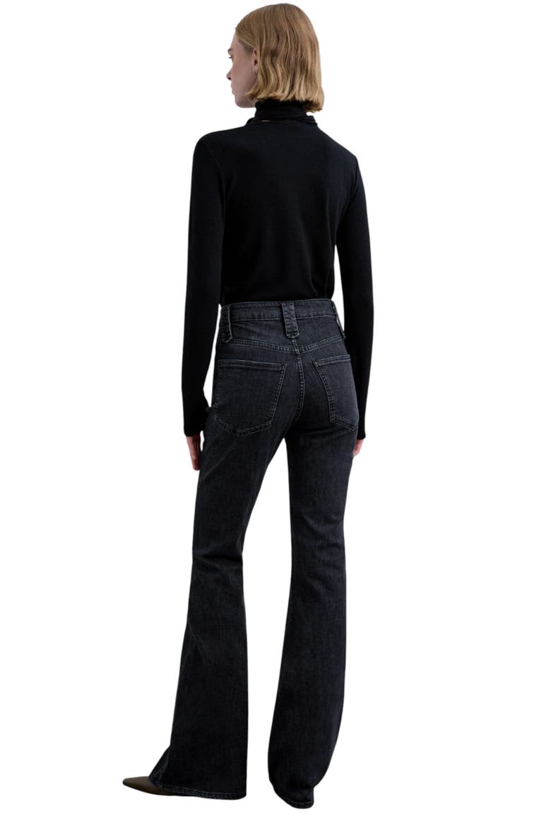 Bootcut Jeans Buttons, Alternate, color, Darkgrey