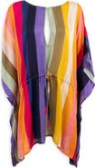 SAACHI Striped Tie Front Kaftan