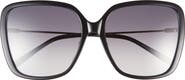 Chloé 57mm Square Sunglasses