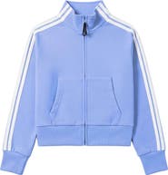 Preppy Goose Misha Zip-up Track Jacket Perwinkle