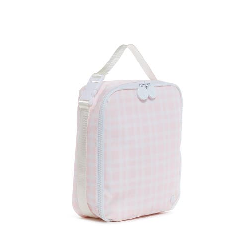 Trvl Design Pimlico Plaid Lunch Bag In Pink