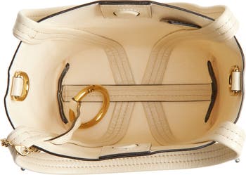 【Chloe】SMALL BUCKET SPIN◆CH25US745P12 Chloé Small Chloé Spin Tote Bag In Grained Leather | Chloé US