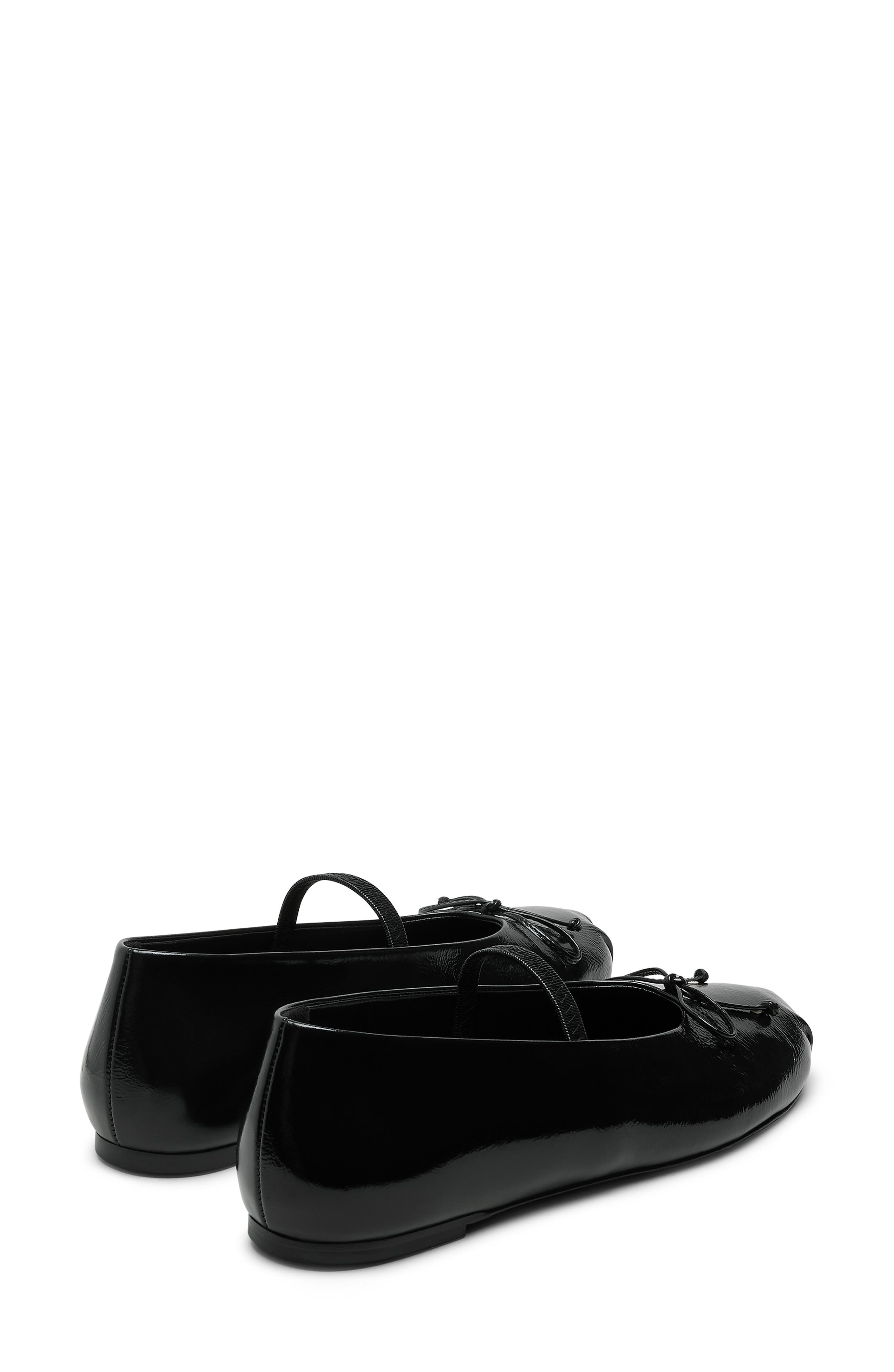 Prima Bow Mary Jane Flat, Alternate, color, BLACK/ BLACK