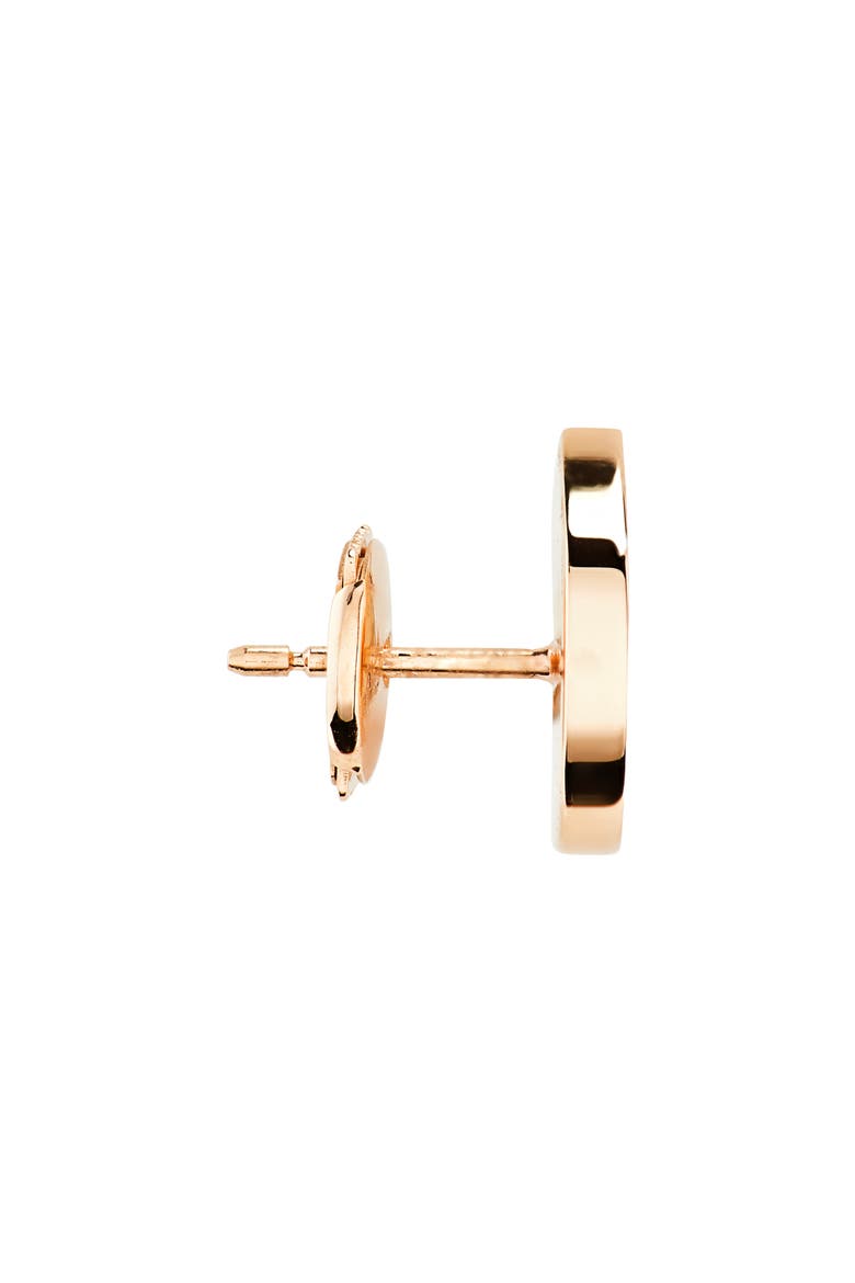 Antifer Pavè Diamond Stud Earrings, Alternate, color, MOTHER OF PEARL