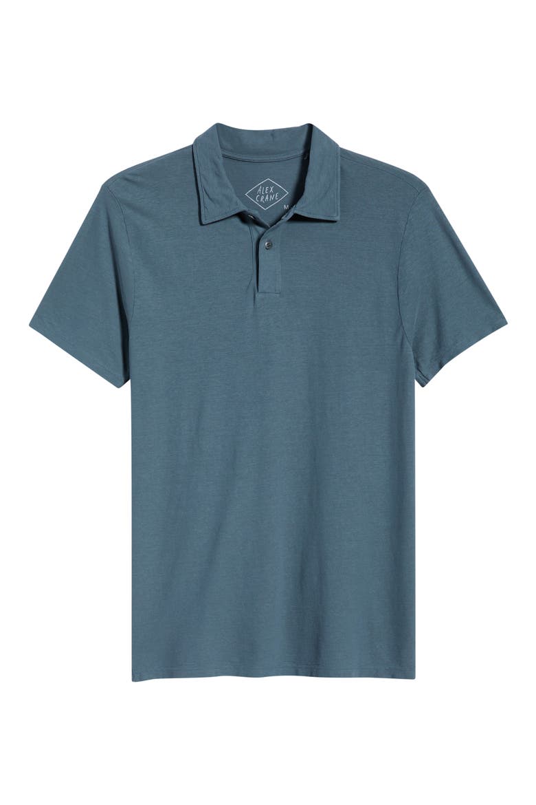 Organic Cotton Polo, Alternate, color, LAKE