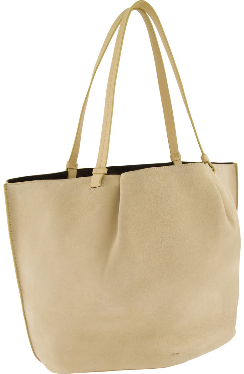 Vince Ava Leather Tote, Alternate, color, Maiz