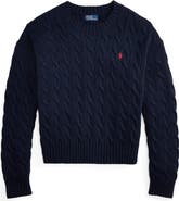 Polo Ralph Lauren Cable Knit Crewneck Sweater