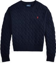 Polo Ralph Lauren Cable Knit Crewneck Sweater