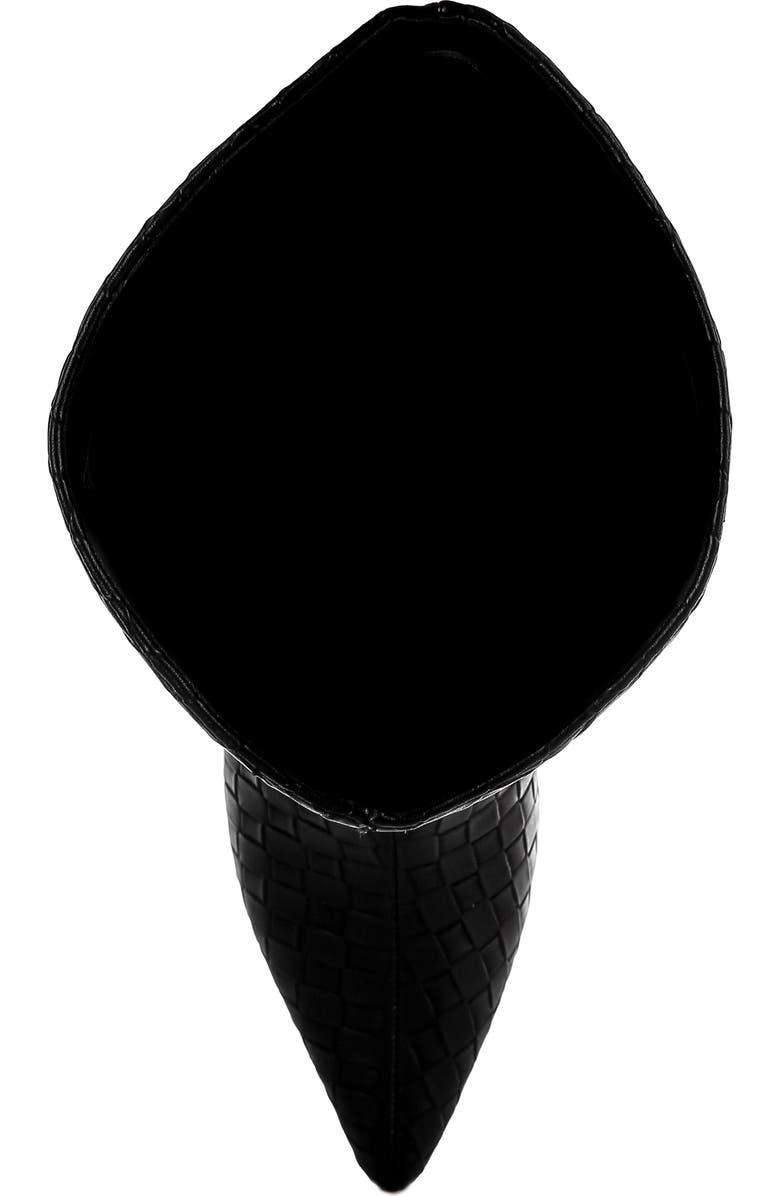 LONDON RAG Mentha Woven Faux Leather Boot, Alternate, color,